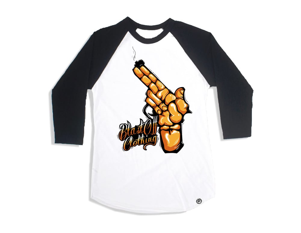 Image of Blasted Baseball Tee