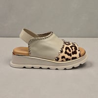 Image 1 of DJANGO & JULIETTE CARLENET LEOPARD CHAMPAGNE