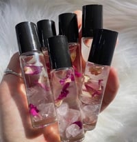 Rose Quartz Crystal Perfume Roller