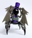 Image of Studley Billund Delux Mourning Edition - Mechtorian Lego Minifigure 