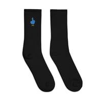 Image 1 of Birdflip® embroidered socks