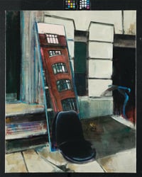 Image 6 of Painting / maleri / "København – Malerdrømme og tankestreger – Storskrald" / 80x100 cm