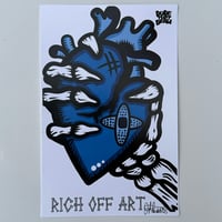 Image 1 of Rich Off Art Print