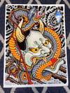 Hannya and Snake 