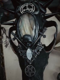 Image 2 of Lilith coyote skull alter piece 