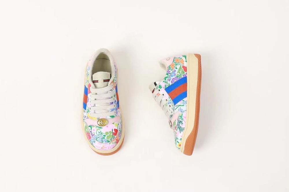 G Floral Sneakers 