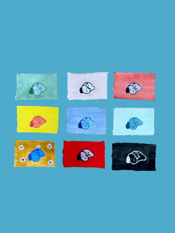 Image of Baby Snoop Mini Painting (RANDOM)