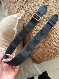 Image 1 of AOP Mouse Embroidered Adjustable Interchangeable Strap