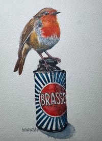 Image 5 of 6  Robin Xmas Cards 