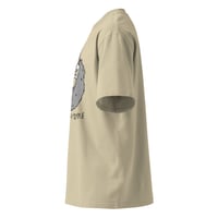 Image 10 of temple Unisex organic oversized high neck t-shirt 