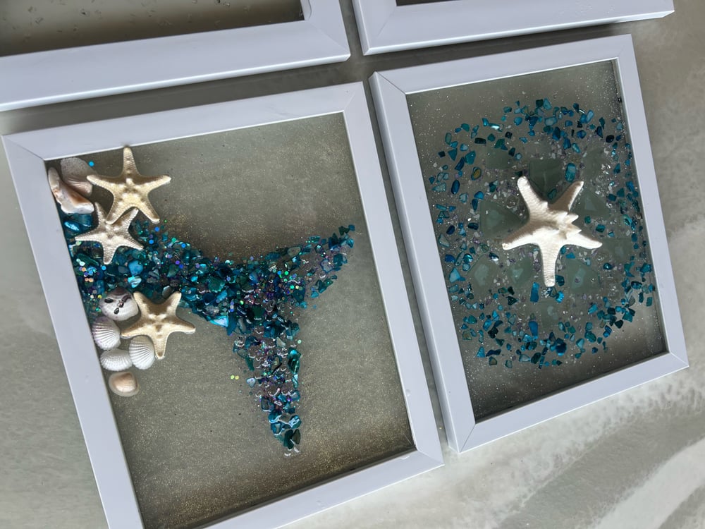 Image of Beach Resin Frames 