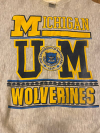 Image 2 of 90s Michigan Wolverines Crewneck (L)