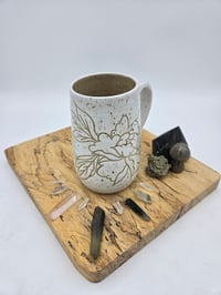 Image 2 of White Peony Mug