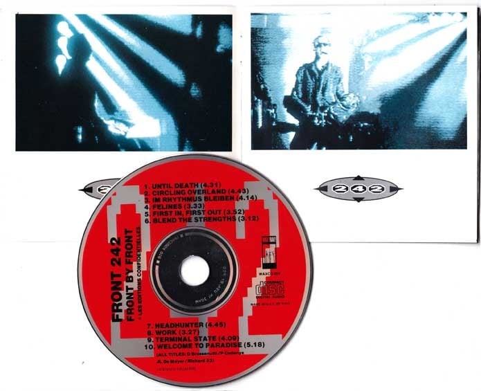 FRONT 242-Front By Front CD/ Original Out Of Print-RARE