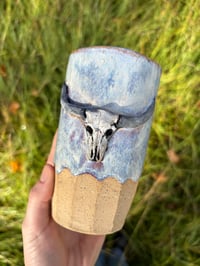 Image 2 of Longhorn skull to go mug