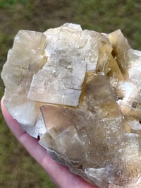 Image 10 of Barite & Yellow Cubic Fluorite From Beijing #2458