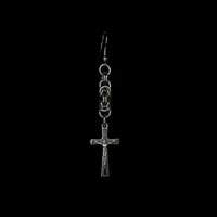 Image 1 of Crucifix dangly earring