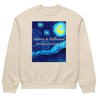 Image 2 of Dark Starry Night Oversized Heavyweight Sweatshirt