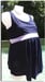 Image of Plus Maternity 2 Piece Tankini - Navy & White