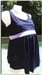 Image of Plus Maternity 2 Piece Tankini - Navy & White 