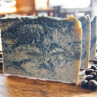 Image 5 of Espresso Coffee Soap Bar | Exfoliating Handmade Soap | Mango Seed Butter Natural Scrub | All-Natural