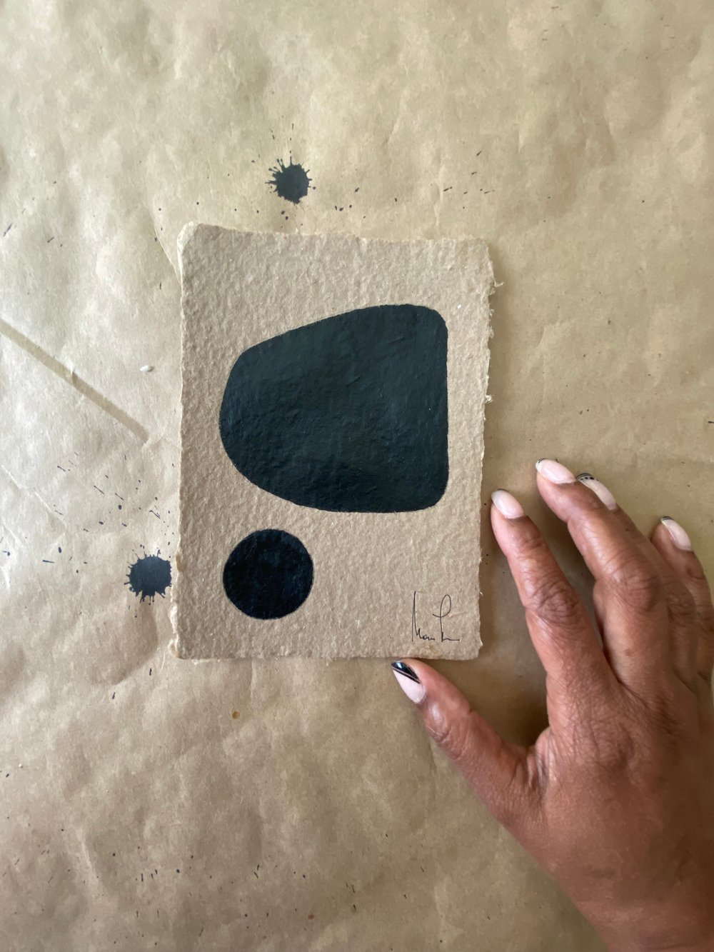 Image of ML• Brown Handmade Paper Collection (3)