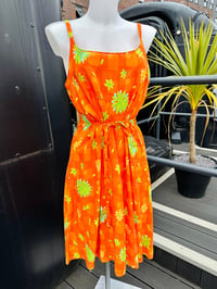 Image 5 of Lime & Orange Daisy Dress M