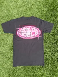 Image 2 of Starline World (Black-Pink) Tee