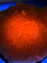 Image 7 of Hunan Golden Calcite UV Specimen | China #2882