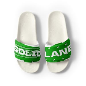 Image of Green Paisley Slides