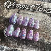 Image 2 of Amethyst Drip Clawz