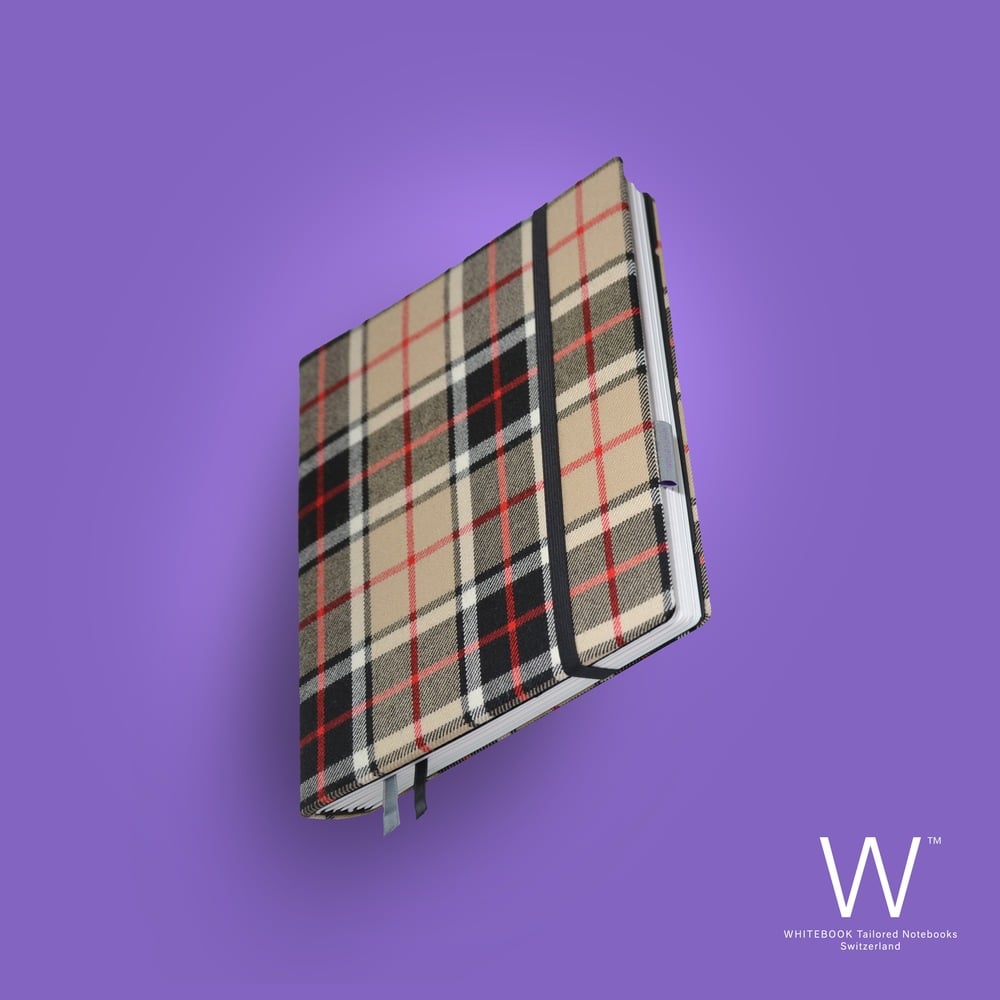 Image of Whitebook Haute Couture H012, Burberry brown, pure wool, 240p. (fits iPad / Air / Mini / Samsung)