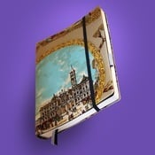 Image of Whitebook Haute Couture H002, pure silk, printed, 240p. (fits iPad/Mini)