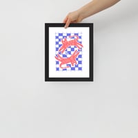 Image 4 of Twin Cats Framed Poster