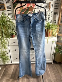 Image 1 of Fashion Nova wide leg bell jeans 