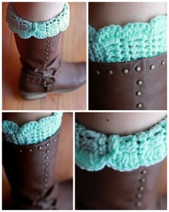 Image of Made To Order: Scalloped Boot Cuff