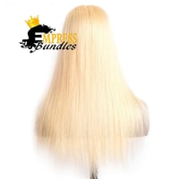 Image 2 of 13x4 HD frontal wigs - 613 straight