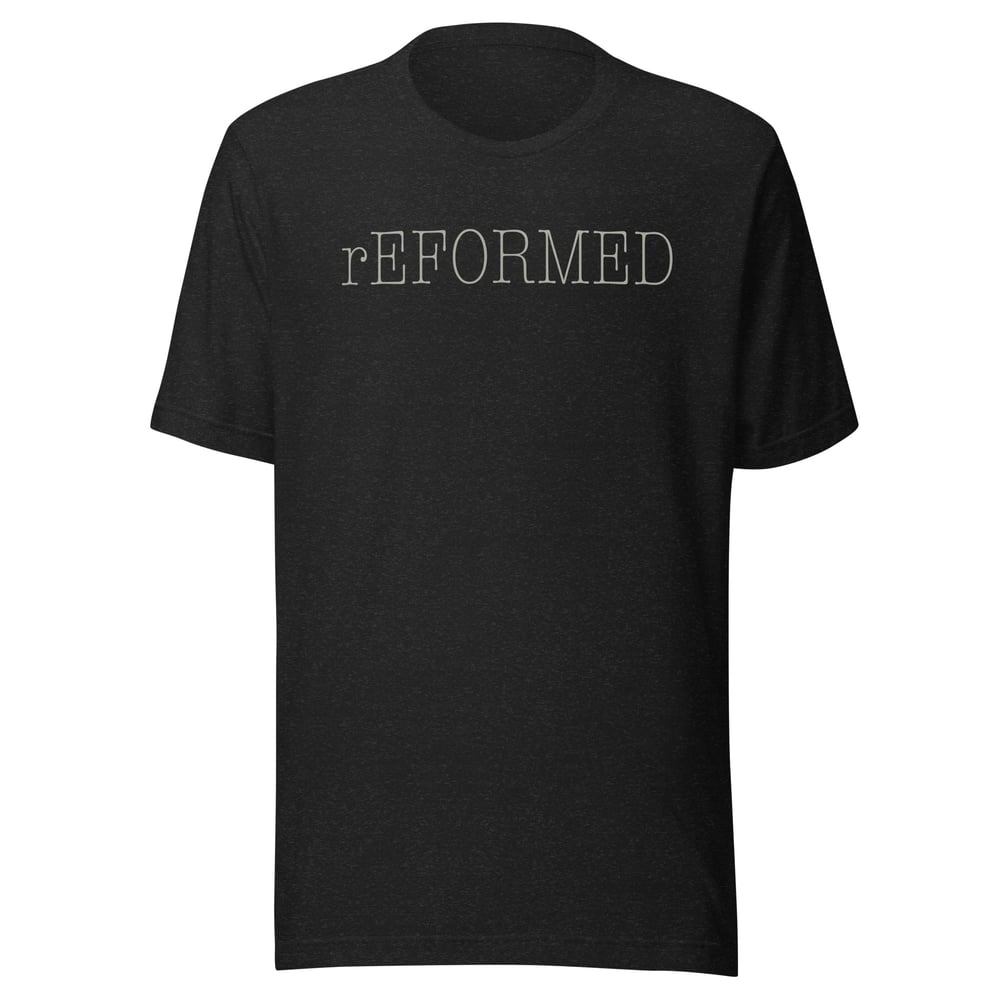 Image of “rEFORMED, Est. 1689” Unisex t-shirt