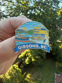 Image 2 of Gibsons, BC Souvenir Enamel Pin