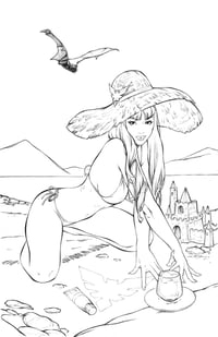 Image 1 of Vampirella Summer Special 2026 Inks