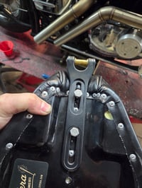Image 5 of Vstar 650 Bolt on Bobber  Seat Hinge Mount 