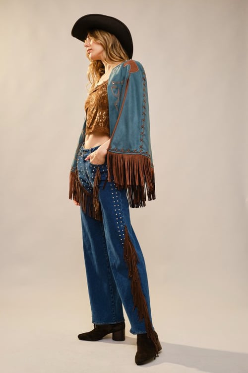 Image of WESTERN HORSE CAPE