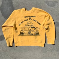 Image 1 of 60s Peanuts Mayo Spruce Crewneck Sz XS