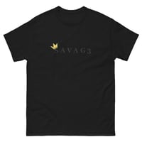 Savag3 Unisex tee- Black/Black
