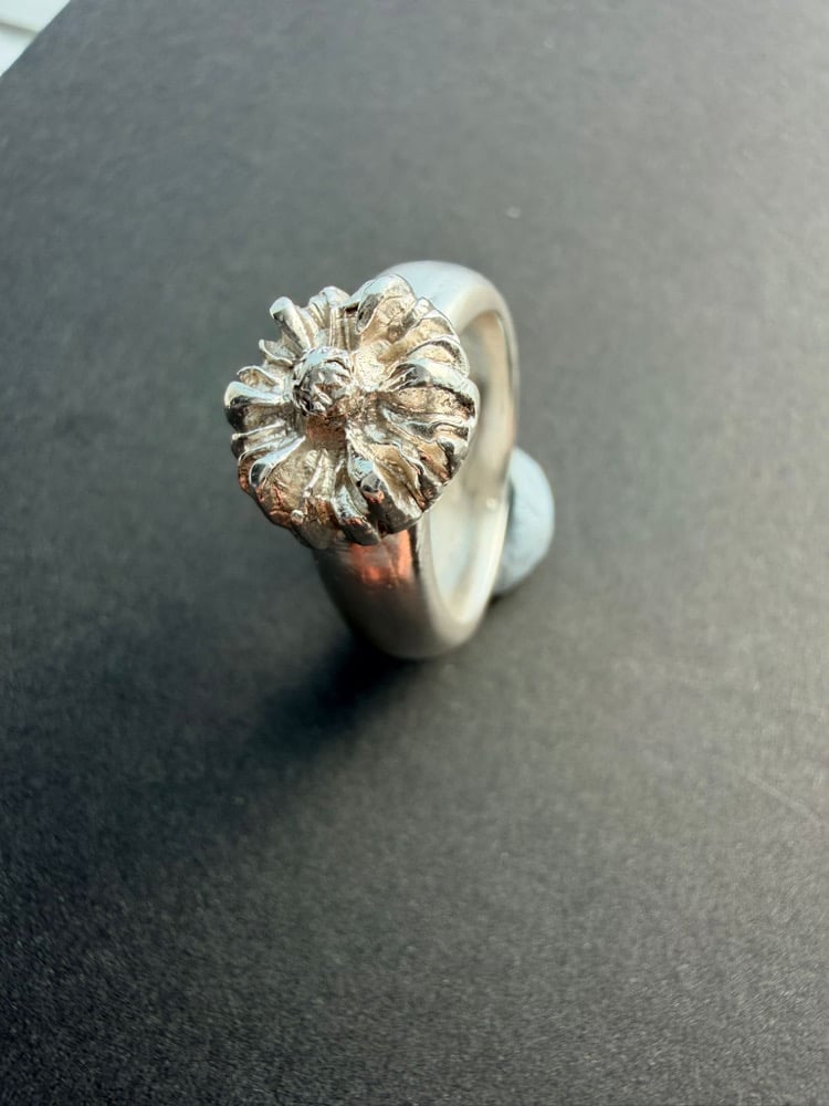 Image of Flower Power Silver Clay Ring Workshop