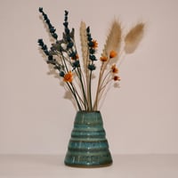 Image of Turquoise Conical Vase