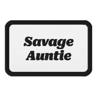 Embroidered patch