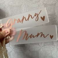 Image 2 of Frosted Acrylic Mother’s Day Bookmark