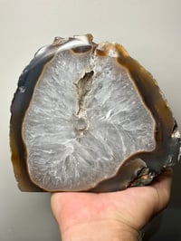 Image 8 of Polished Agate With Natural Cavity | Brazil #2862