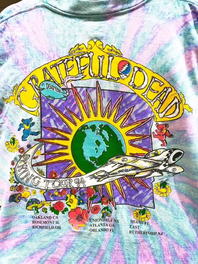 Grateful Dead 1994 Spring Tour Lot T-Shirt - Size L